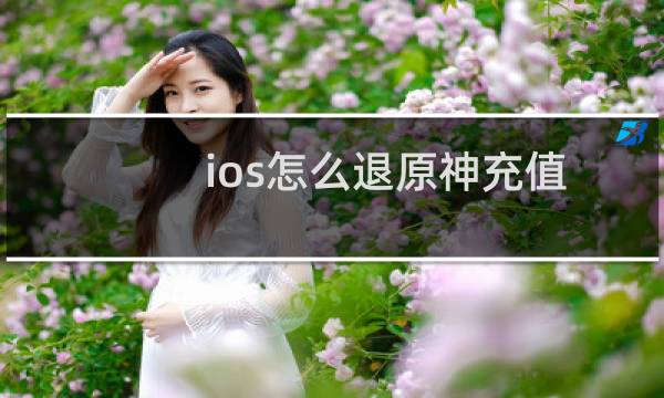 ios怎么退原神充值