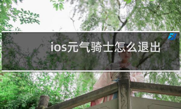ios元气骑士怎么退出苹果账号