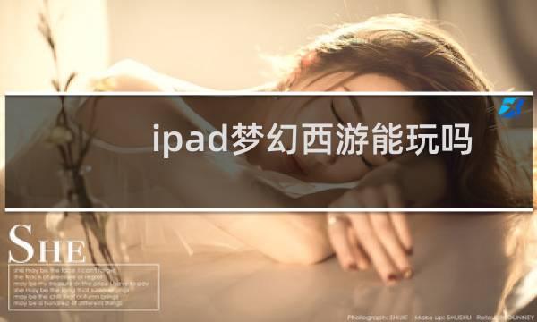 ipad梦幻西游能玩吗