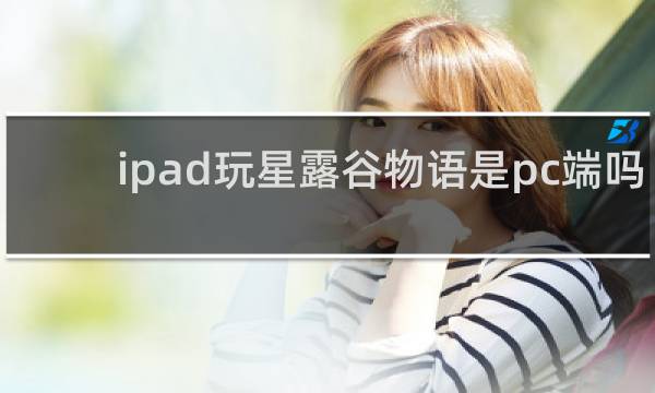 ipad玩星露谷物语是pc端吗