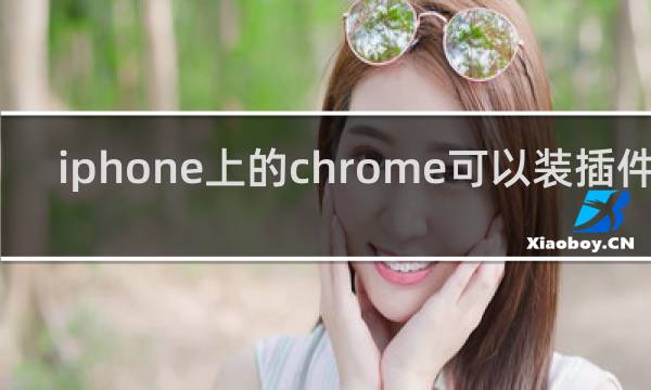 iphone上的chrome可以装插件吗