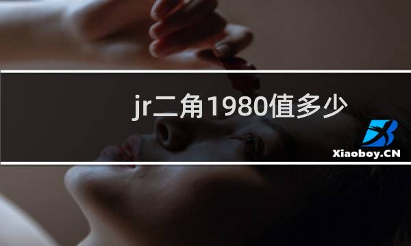 jr二角1980值多少