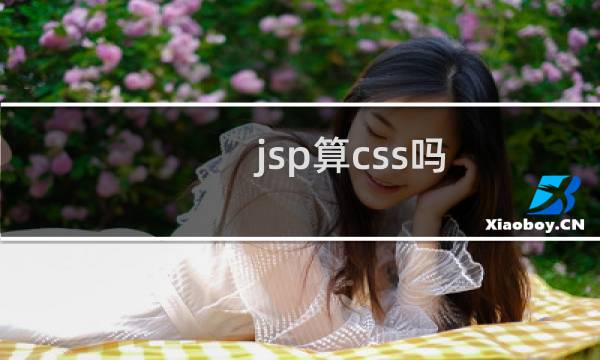 jsp算css吗