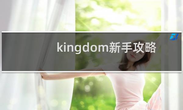 kingdom新手攻略
