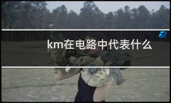 km在电路中代表什么