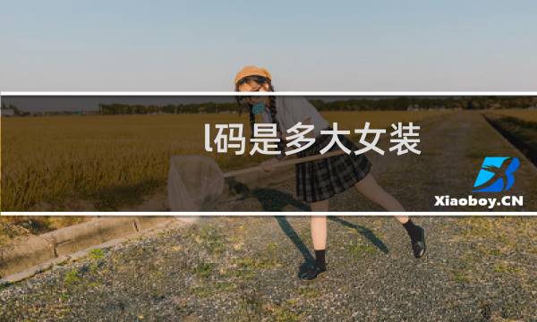l码是多大女装