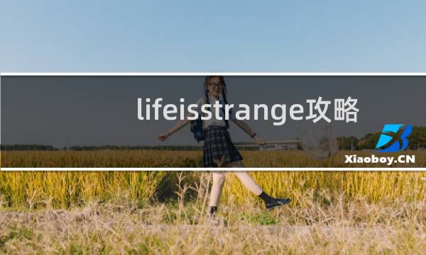 lifeisstrange攻略