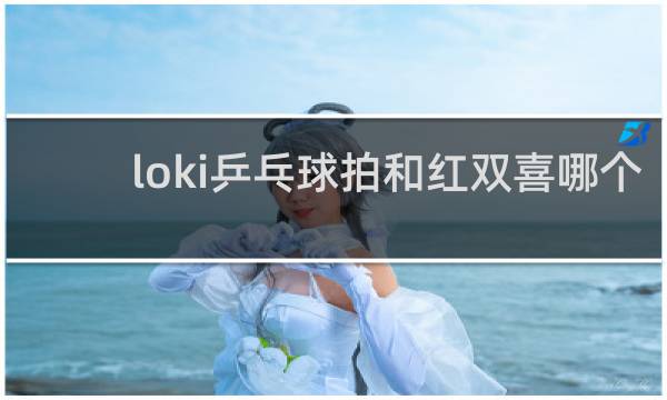 loki乒乓球拍和红双喜哪个好