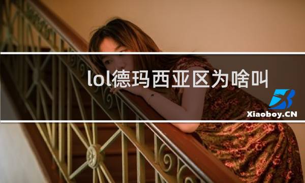 lol德玛西亚区为啥叫小韩服