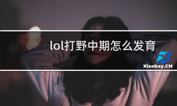 lol打野中期怎么发育图片