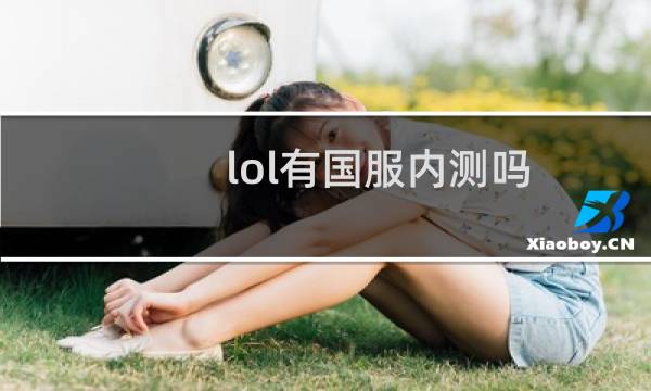 lol有国服内测吗图片