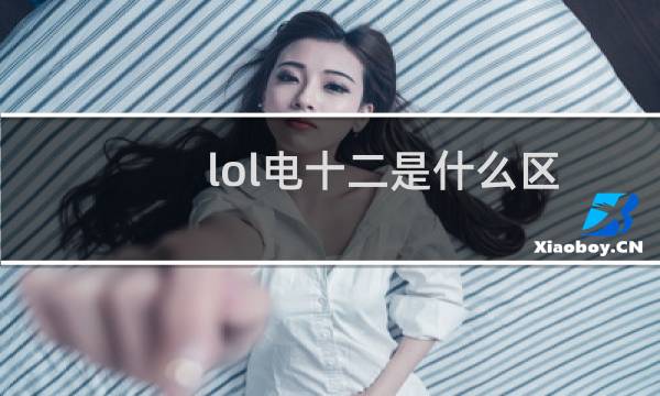 lol电十二是什么区