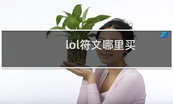 lol符文哪里买图片