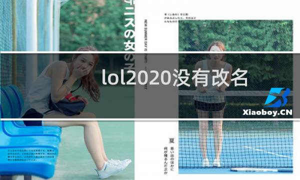 lol2020没有改名卡了吗图片