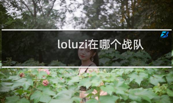 loluzi在哪个战队图片