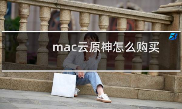 mac云原神怎么购买