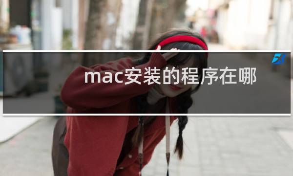 mac安装的程序在哪