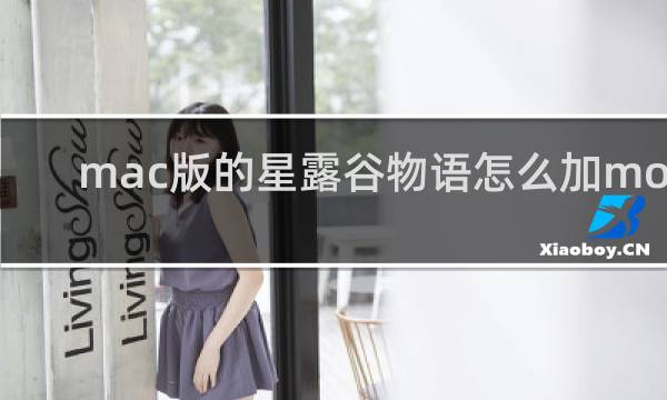 mac版的星露谷物语怎么加mod