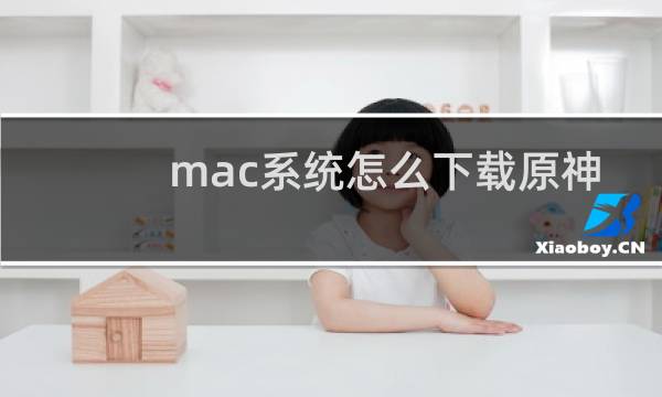 mac系统怎么下载原神
