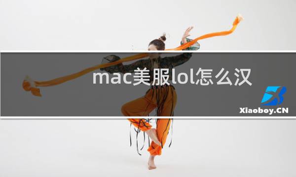 mac美服lol怎么汉化图片