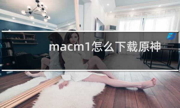 macm1怎么下载原神