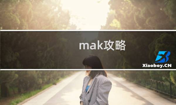 mak攻略