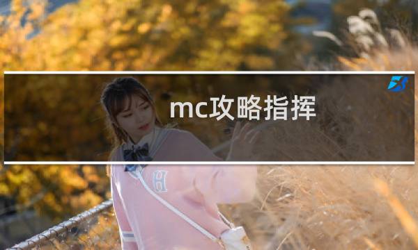 mc攻略指挥