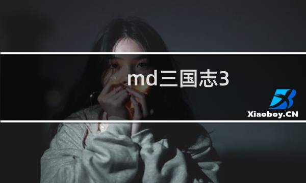 md三国志3 攻略