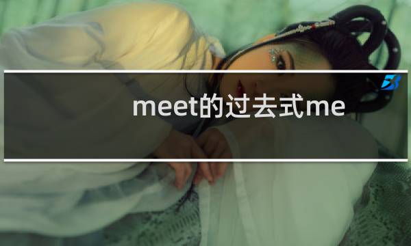 meet的过去式met怎么读（meet的过去式是什么）图片