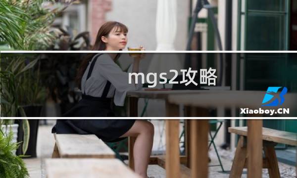 mgs2攻略