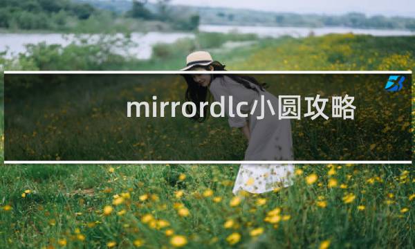 mirrordlc小圆攻略