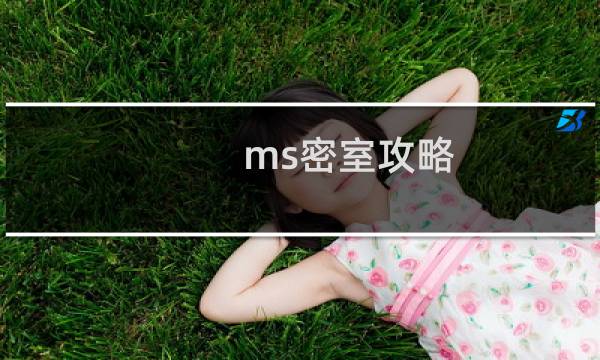 ms密室攻略