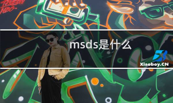 msds是什么