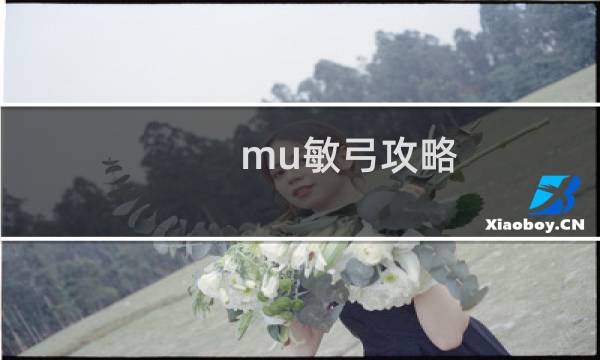 mu敏弓攻略