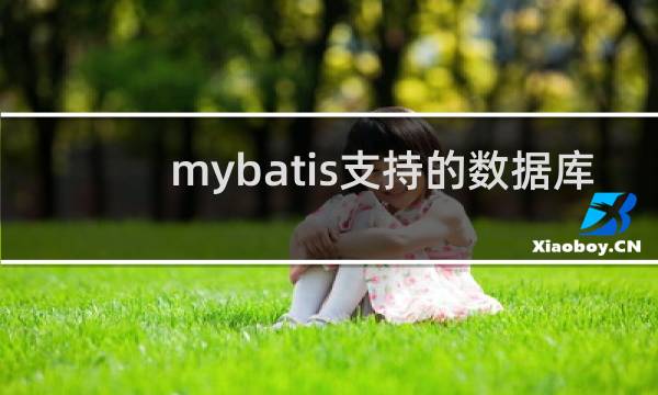 mybatis支持的数据库