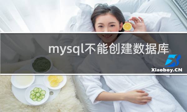 mysql不能创建数据库