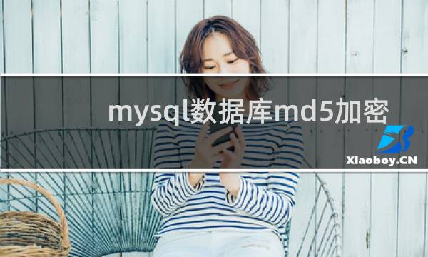 mysql数据库md5加密