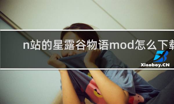 n站的星露谷物语mod怎么下载