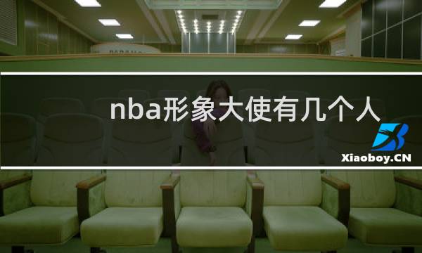 nba形象大使有几个人