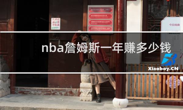 nba詹姆斯一年赚多少钱