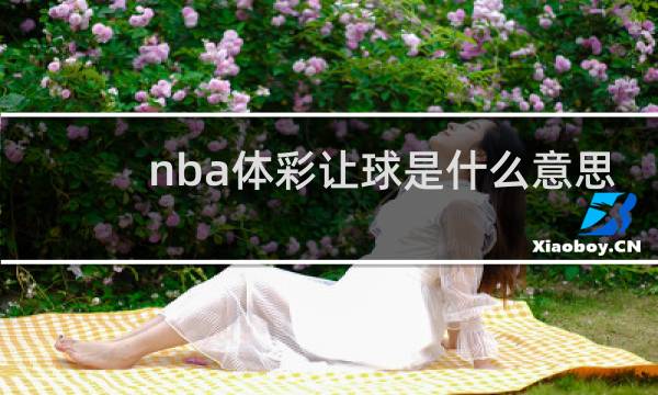 nba体彩让球是什么意思