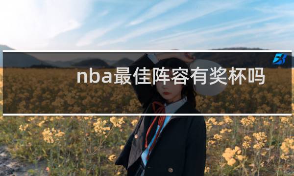 nba最佳阵容有奖杯吗
