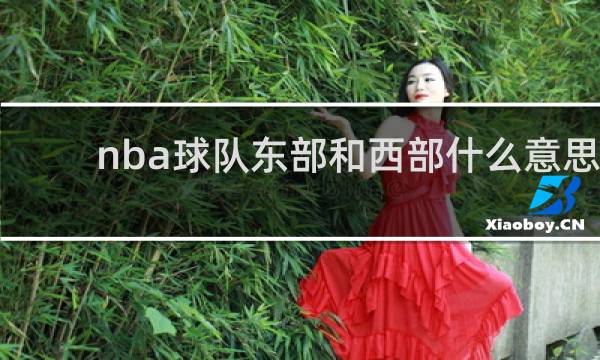 nba球队东部和西部什么意思