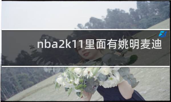 nba2k11里面有姚明麦迪吗