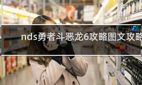 nds勇者斗恶龙6攻略图文攻略