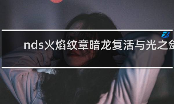 nds火焰纹章暗龙复活与光之剑