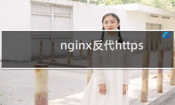 nginx反代https