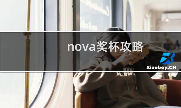 nova奖杯攻略