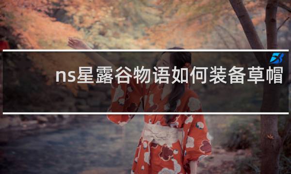 ns星露谷物语如何装备草帽