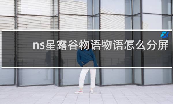 ns星露谷物语物语怎么分屏